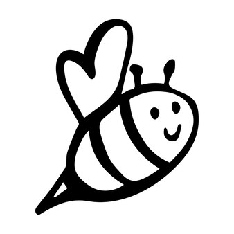 Pãgina imãgen de abeja paquete svg