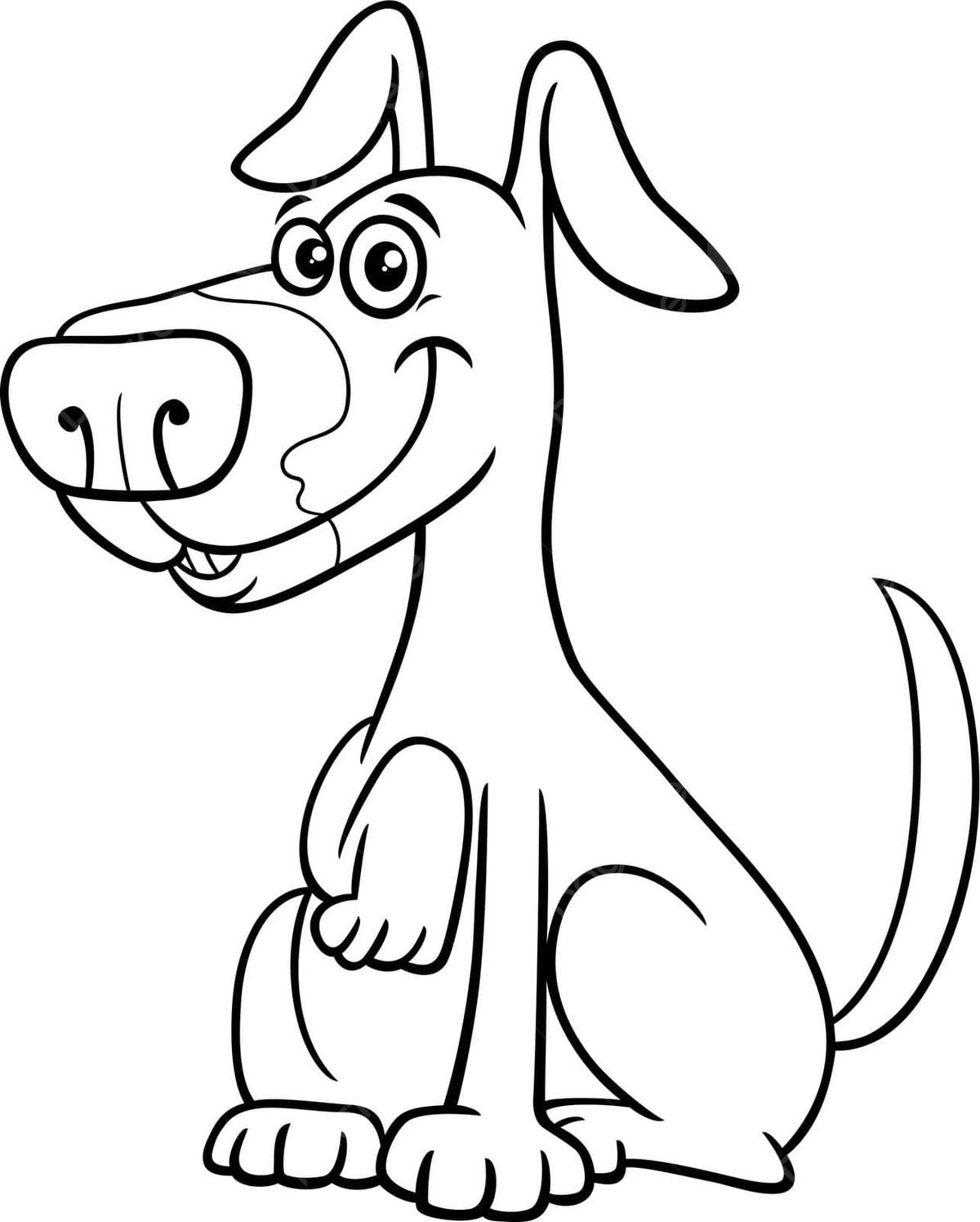 Dog nose coloring book png transparent images free download vector files