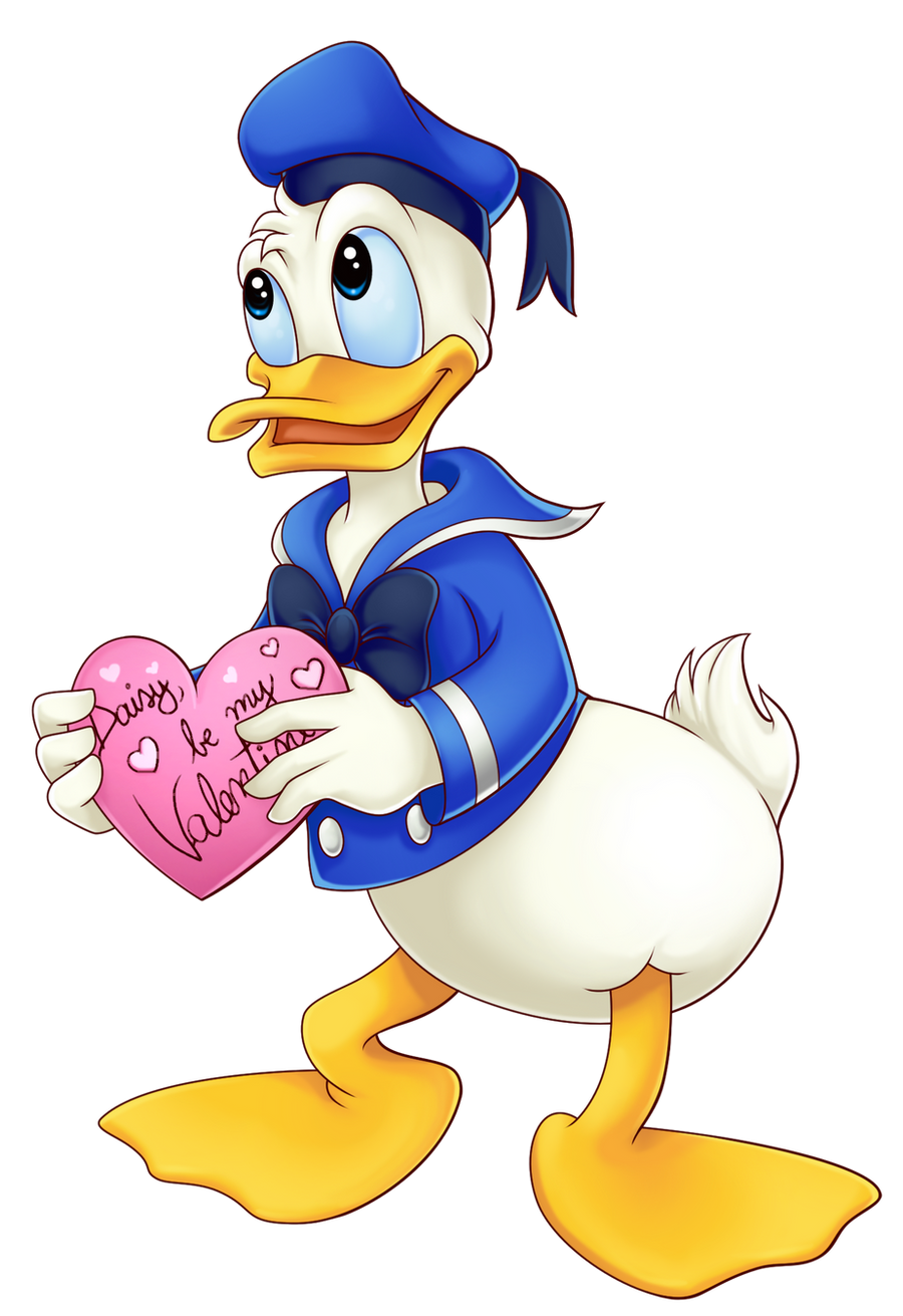 Donald ducks valentine by madam