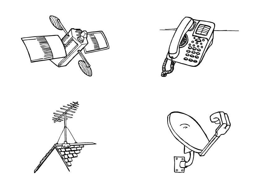 Coloring page munication