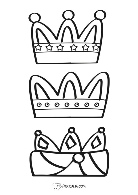 Coronas de reyes magos