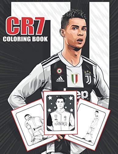 Cr coloring book cristiano ronaldo inspired coloring book for