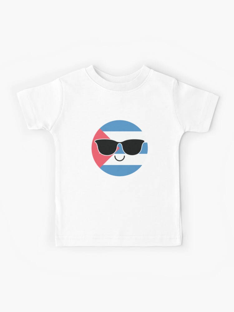 Cuba emoji kids t