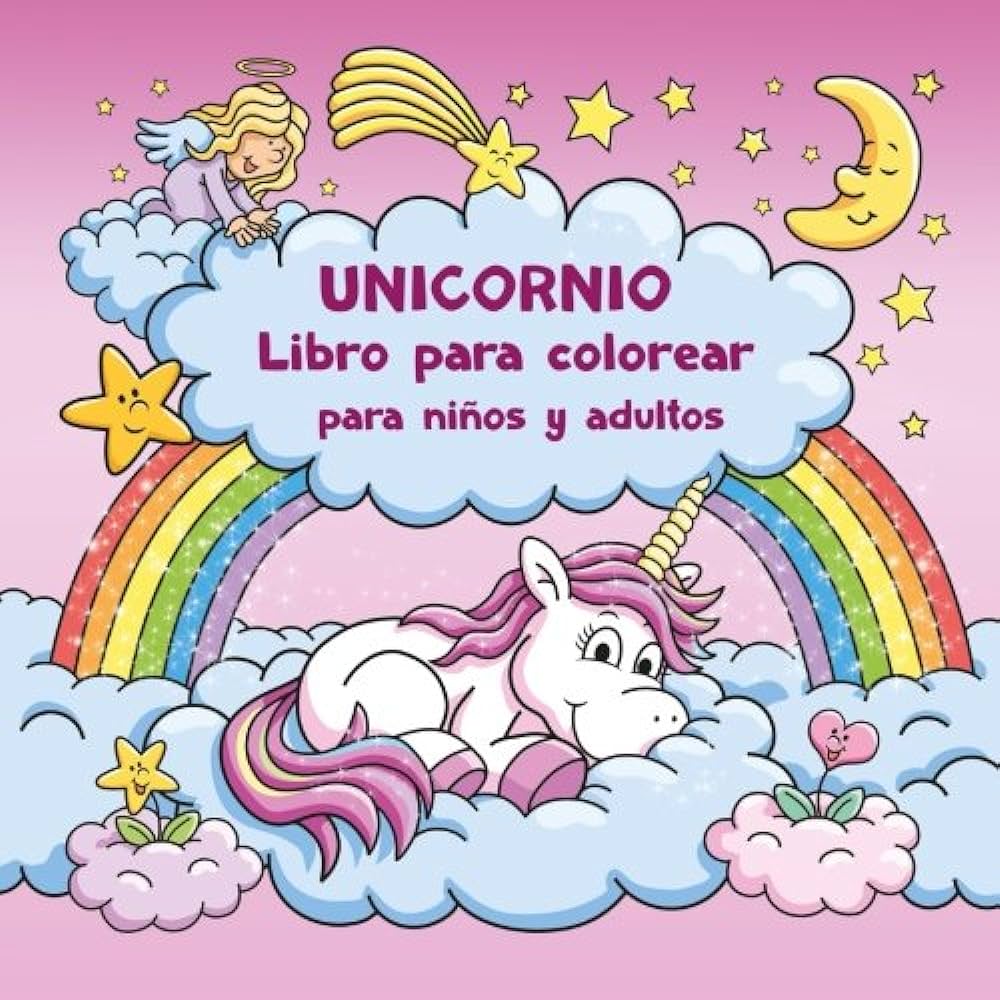 Unicornio libro para colorear para niãos y adultos bono plantillas gratis para dibujar unicornios pdf para imprimir libros para colorear libri