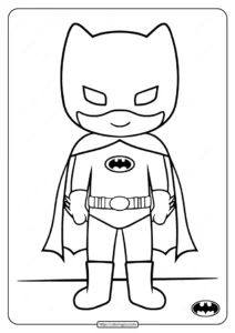 Printable cute batman coloring pages for kids batman coloring pages super hero coloring sheets cute batman