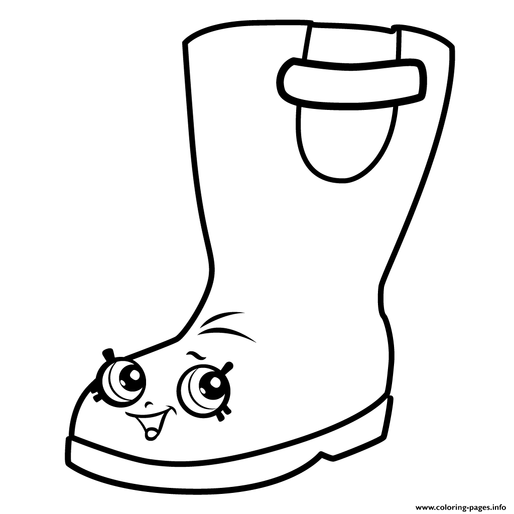 Rain boots jennifer rayne shopkins season coloring page printable shopkins coloring pages free printable shopkins season shopkins colouring pages