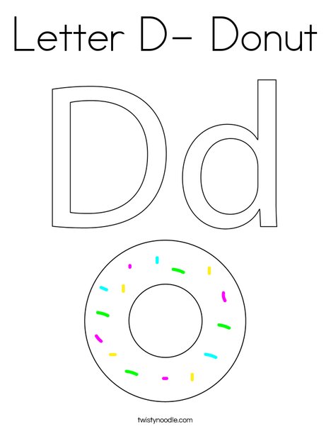 Letter d