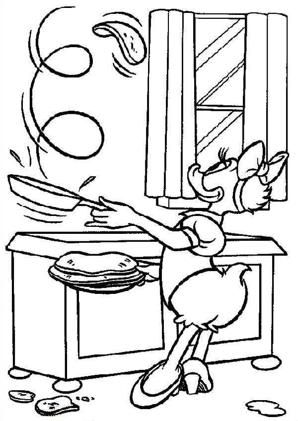 Breakfast coloring pages