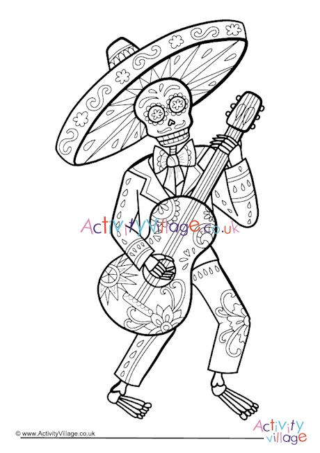 Day of the dead louring page