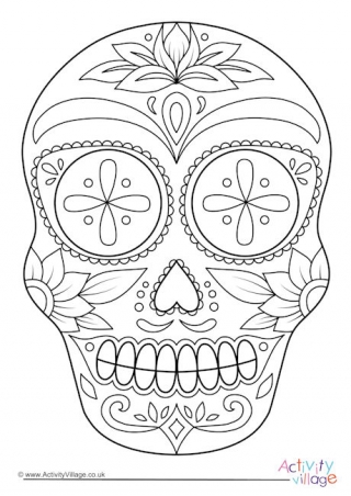 Day of the dead louring pages