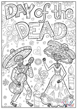 Day of the dead louring pages