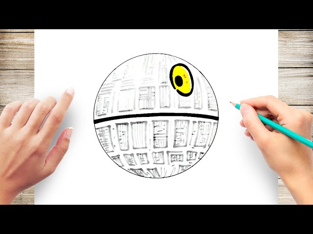 How to draw death star