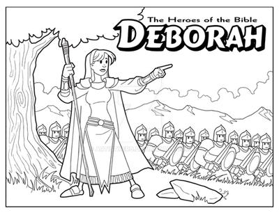 Deborah coloring page by artistxero on