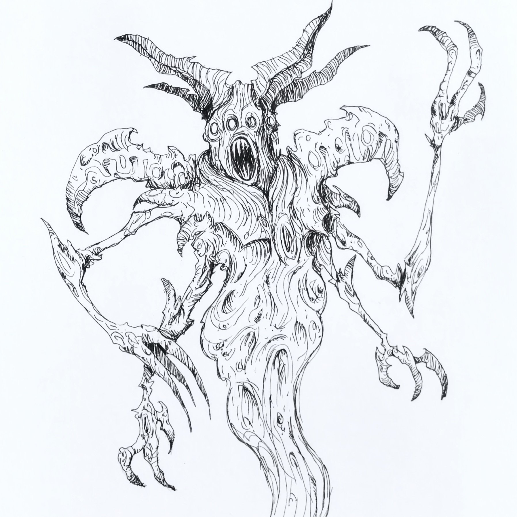 Nate call on x inktober day belial from diablo belial diablo blizzard demon inktober inktober art httpstcoeejjvhih x