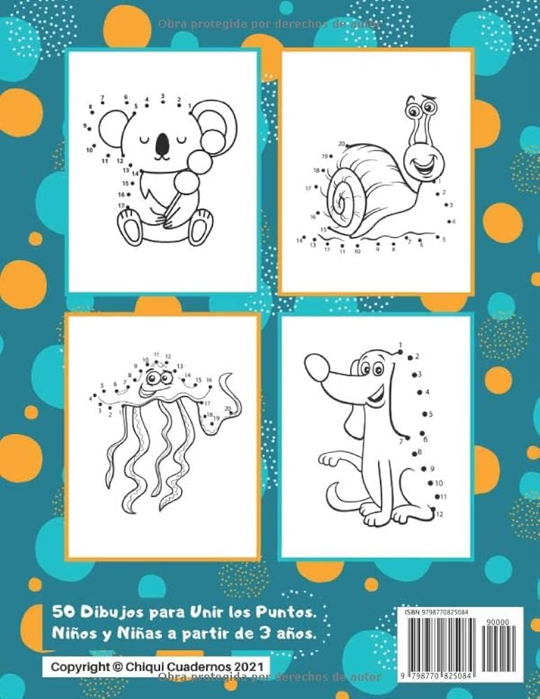 Une los puntos animal libro de unir los puntos niãos y niãas de y aãos de edad pasatiempos infantil cuaderno de actividad niãos por punto