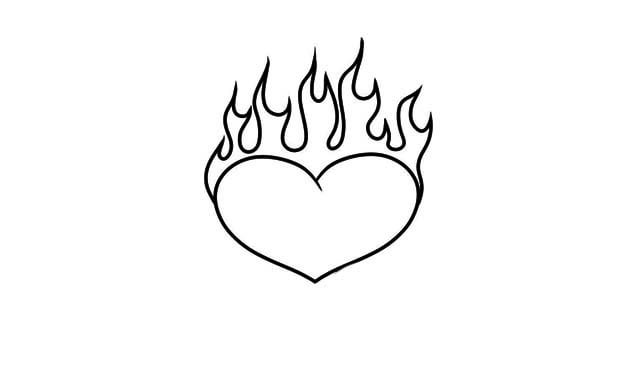 Dibujos faciles de corazones rdibujosfaciles