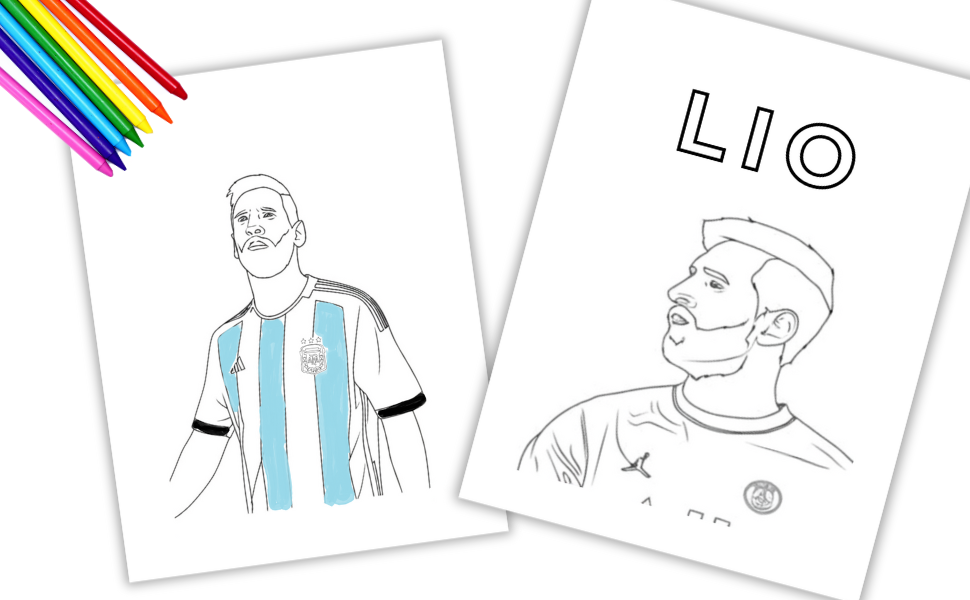 Lionel messi coloring book for kids who love the player and the sport the perfect gift for boys and girls who are passionate about soccer designs agmg libros