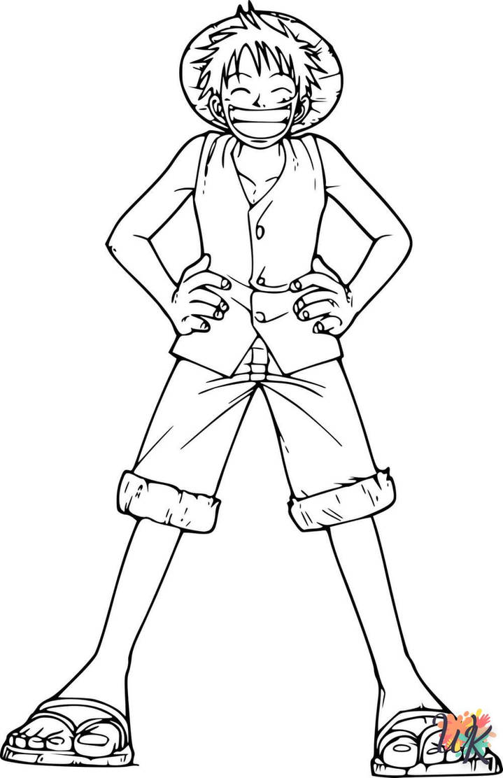 Dibujos para colorear wk one piece by dibujosparacolorear on