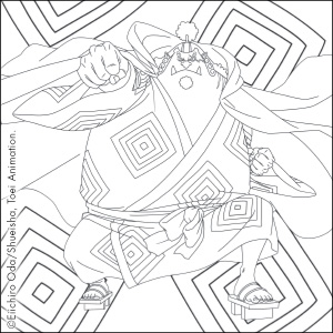 One piece the official coloring book scholastic libros