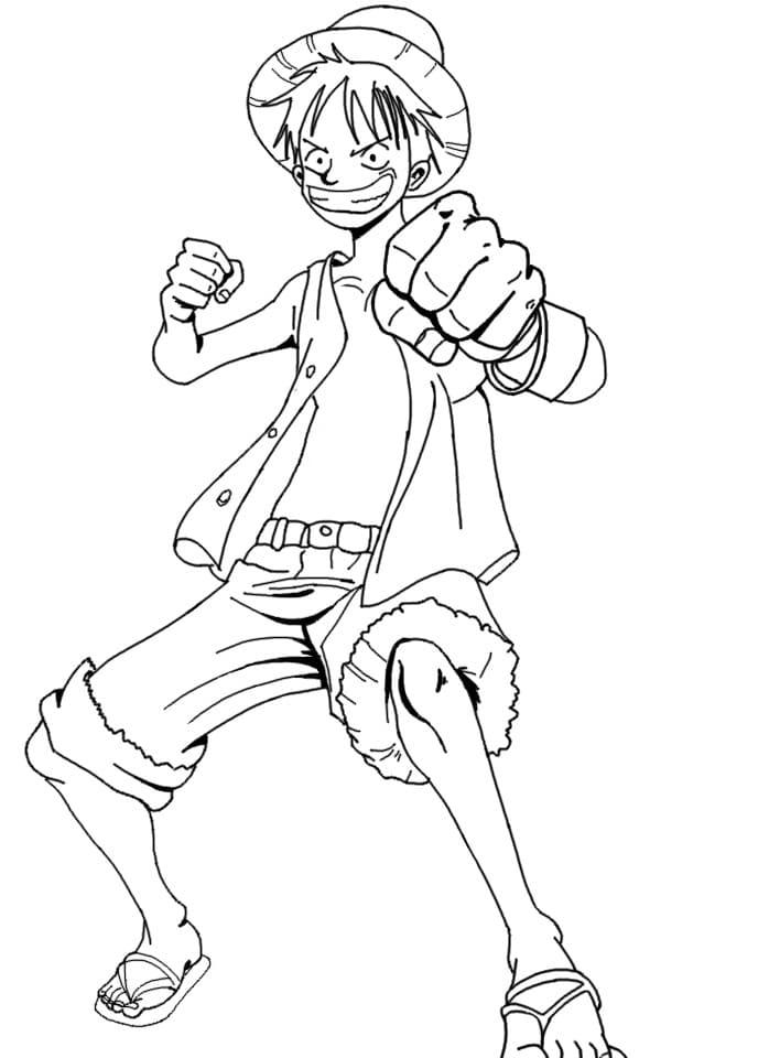 One piece coloring pages by coloringpageswk on
