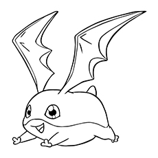 Lovely free printable digimon coloring pages online