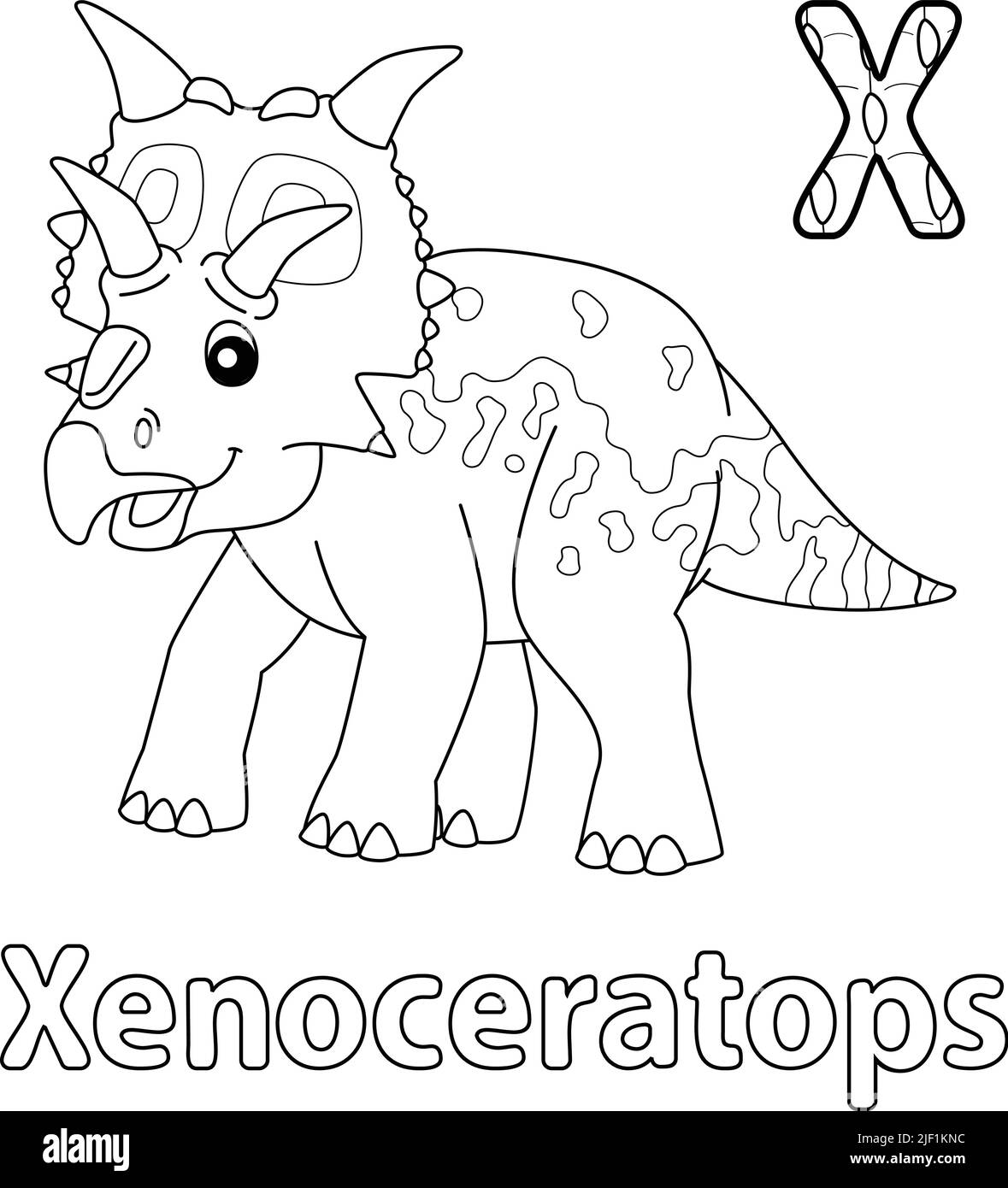 Alphabet dinosaur cut out stock images pictures