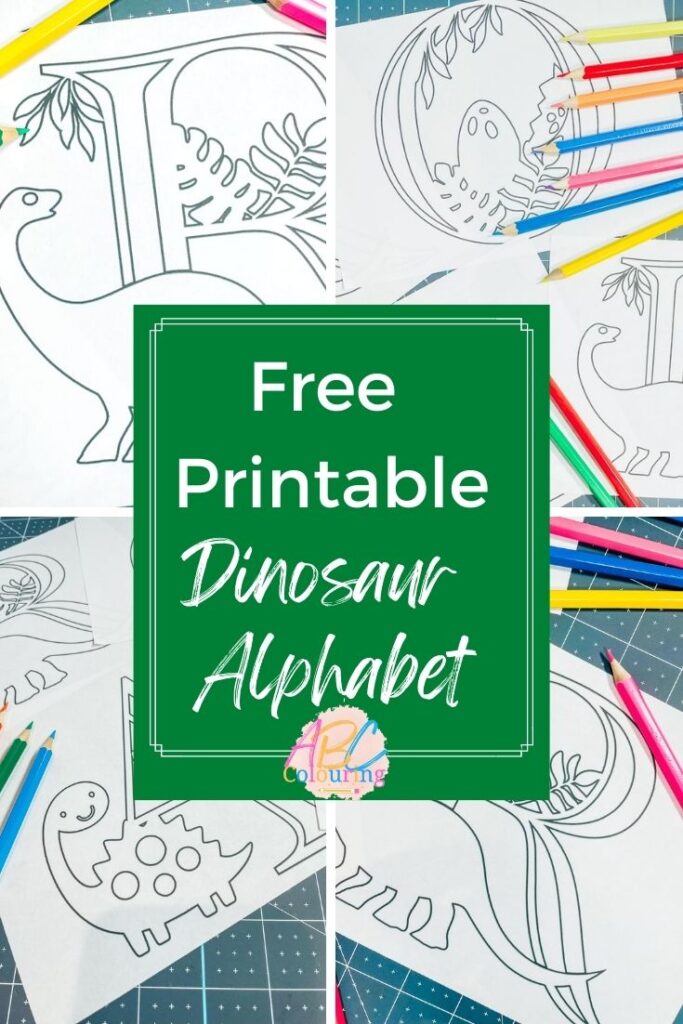 Free printable dinosaur coloring alphabet and numbers â extraordinary chaos