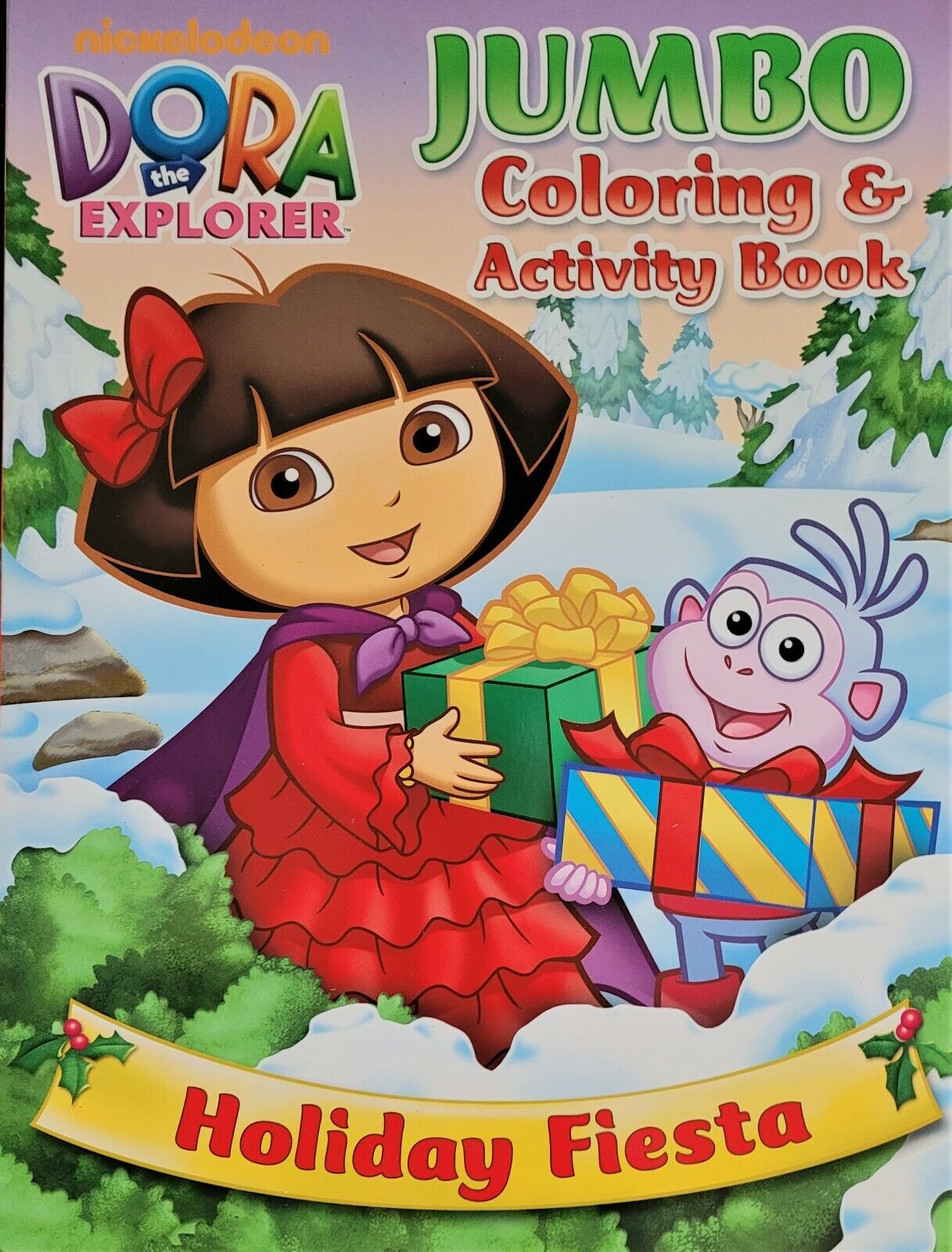 Dora the explorer jumbo coloring and activity book