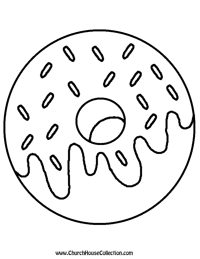 Church house collection blog donut you know jesus loves you cutout printable template activity for kids for preschool kindergarten sunday school childrens church or at home for fun