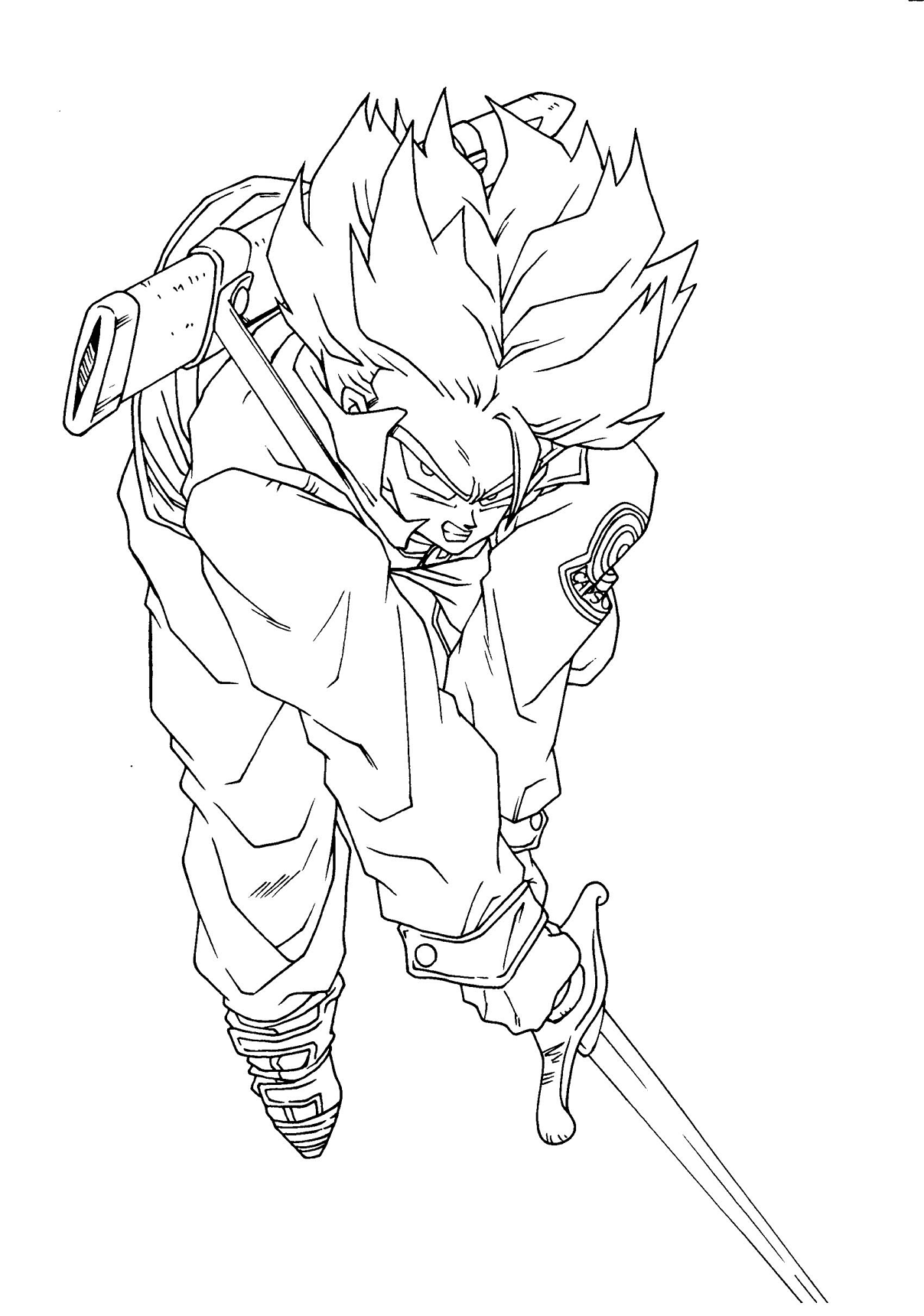 Trunks coloring pages