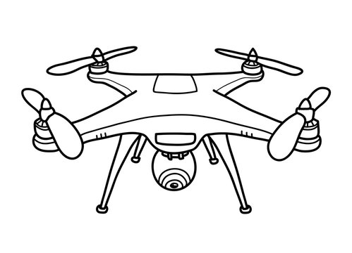 Drone doodle images â browse photos vectors and video