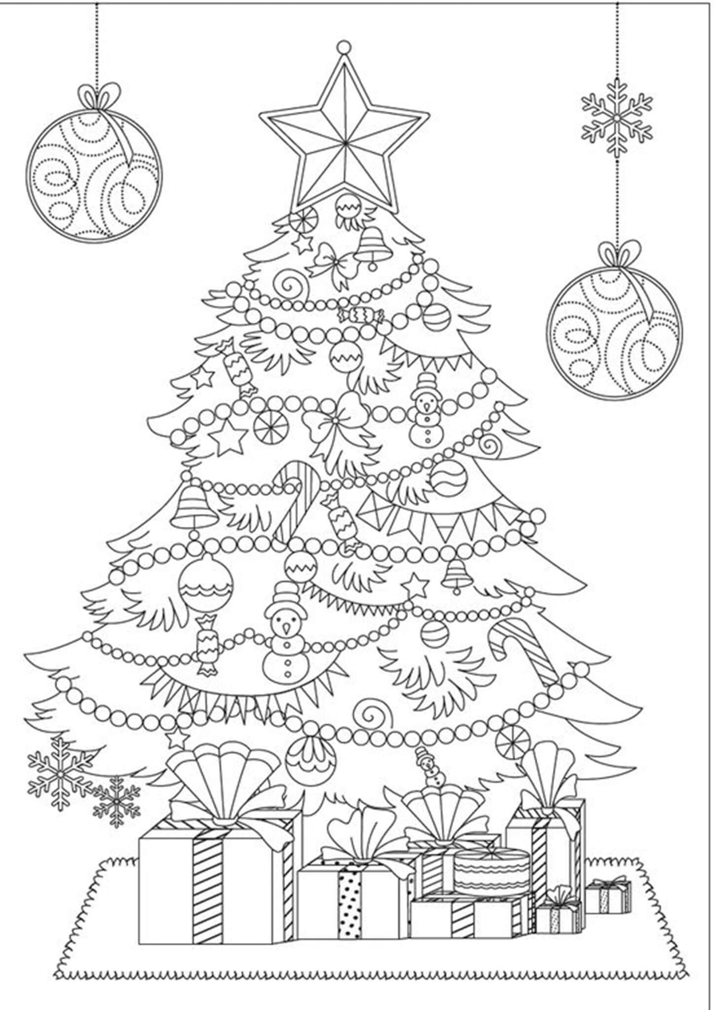 Free easy to print adult christmas coloring pages kerstmis kleurplaten kerstmis kleuren kerstkleurplaten