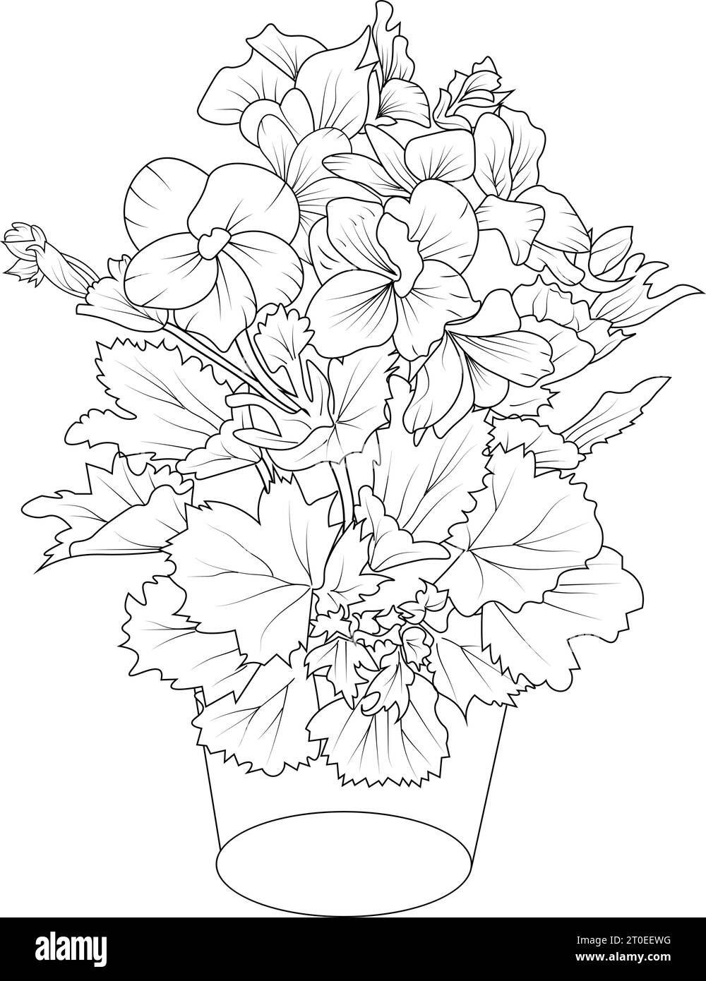 Leaf line drawings hi