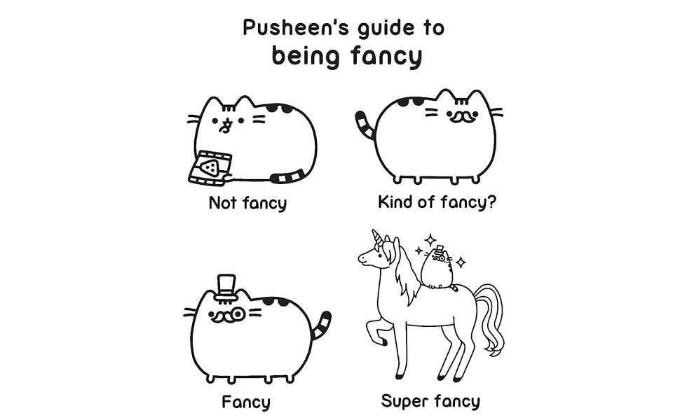 Pusheen coloring book by belton claire