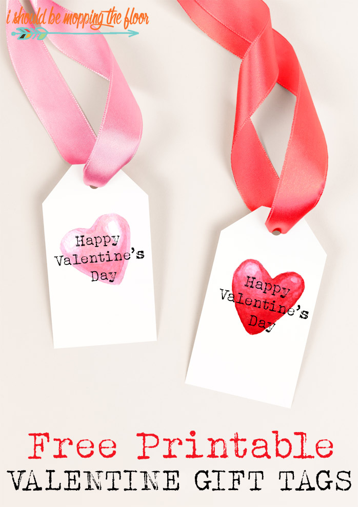 Free printable valentine tags i should be mopping the floor