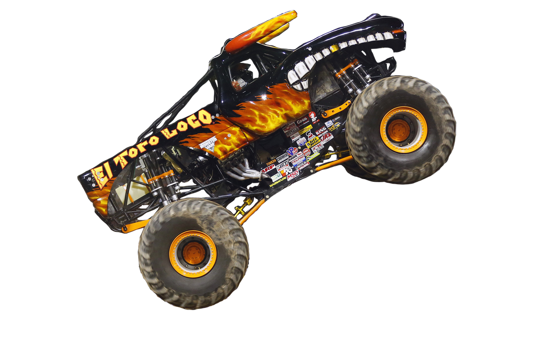 Monster jam el toro loco black by dipperbronypines on