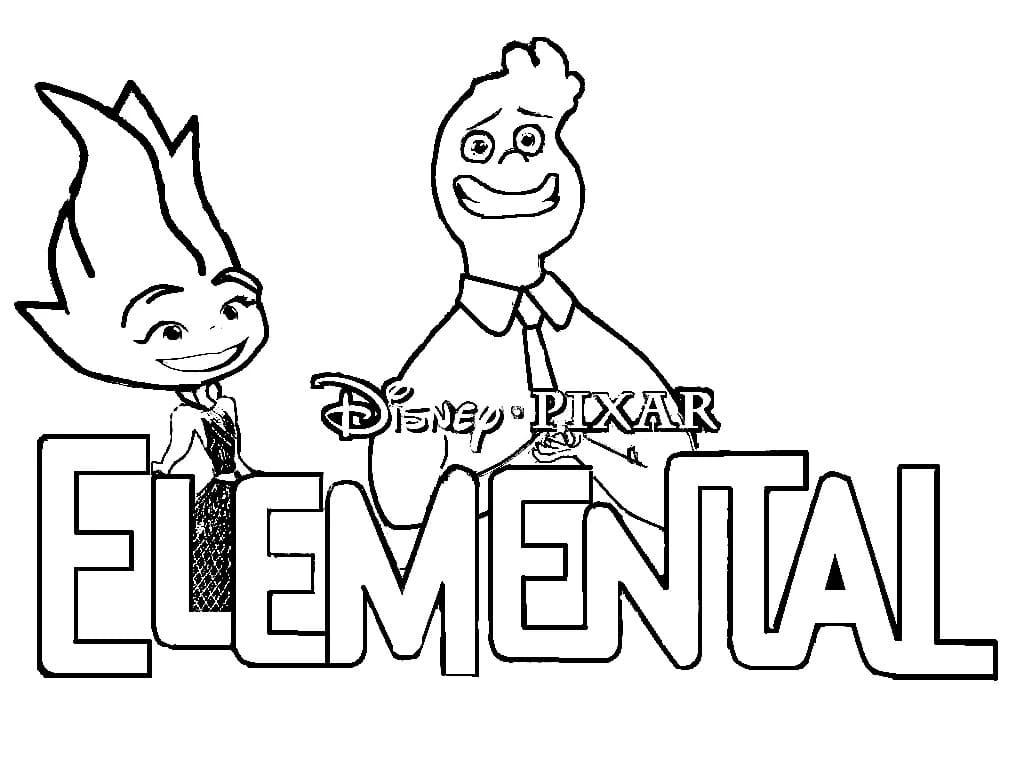 Elemental coloring pages by coloringpageswk on
