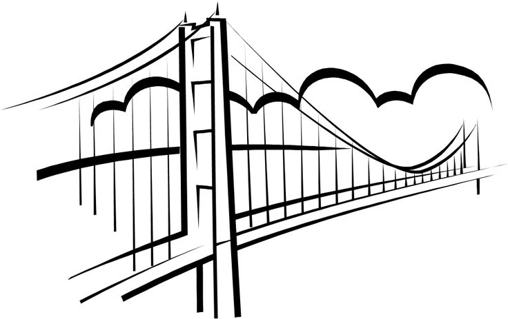 Bridge clipart free clipart images