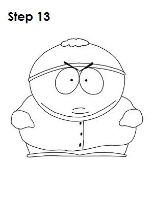 Draw eric cartman south park tattoo eric cartman mini canvas art