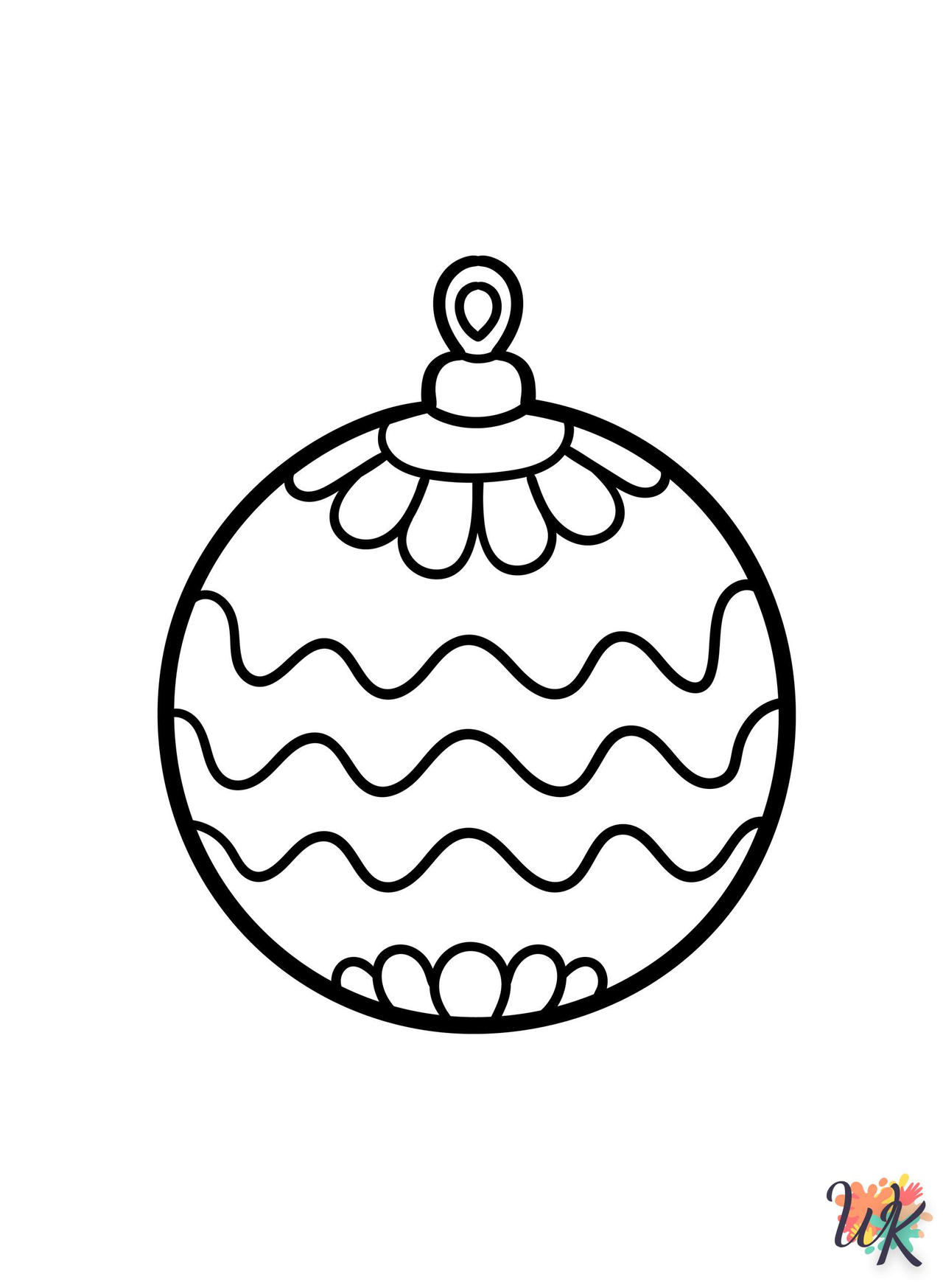 Dibujos para colorear bolas navidad by dibujosparacolorear on