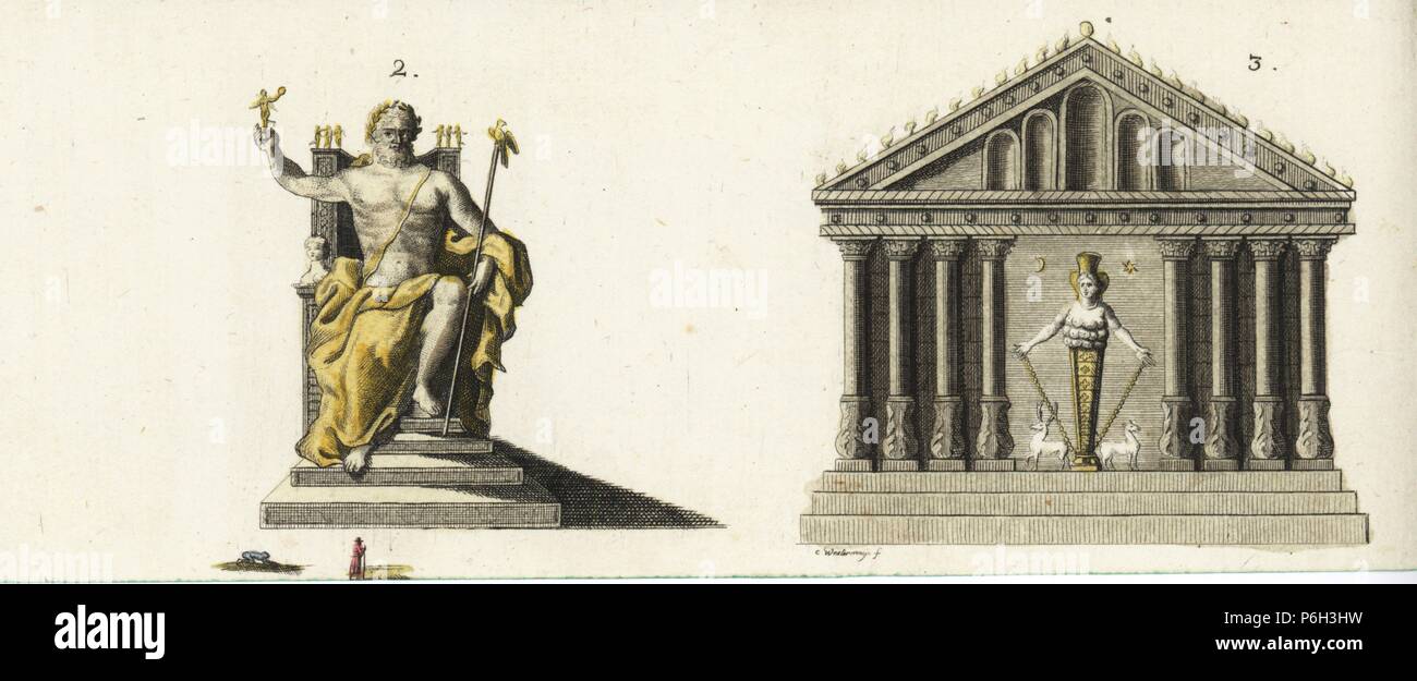 Statue of zeus at olympia hi