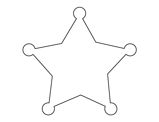 Printable sheriff star template coloriage ãtoile shãrif etoile sheriff