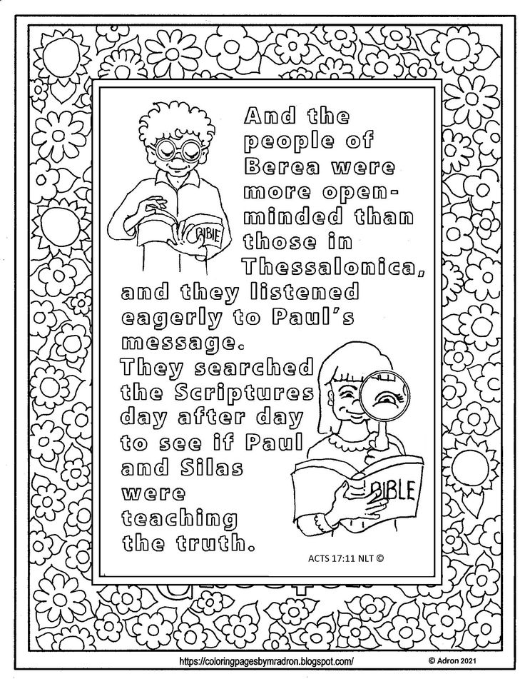 Bible coloring pages