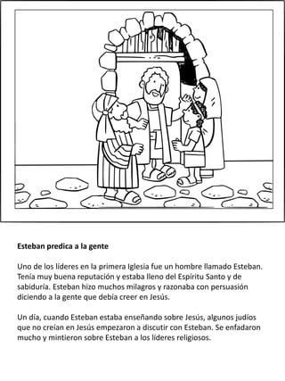 Historias del hechos de los apãstol para niãos