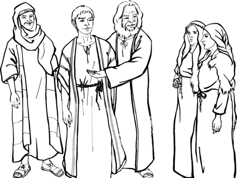 Paul raises eutychus from the dead coloring page free printable coloring pages