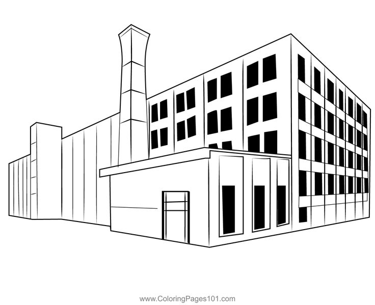 Associates factory coloring page coloring pages coloring pages for kids printable coloring pages