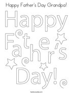 Fathers day coloring pages