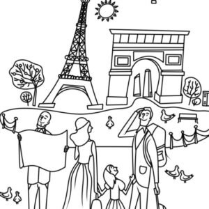 France coloring pages printable for free download