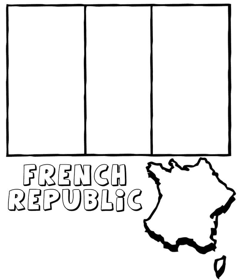 France coloring pages