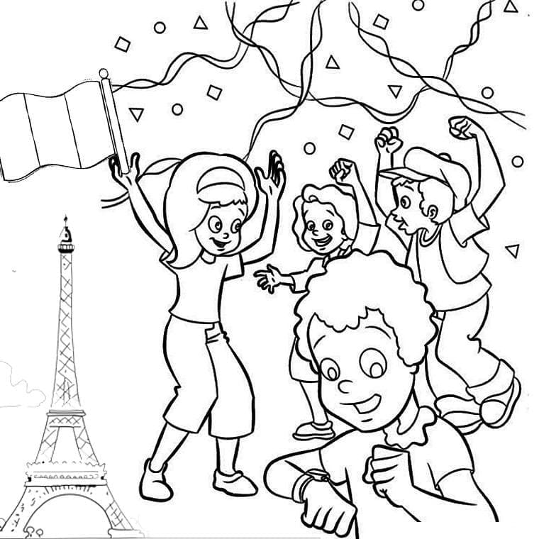 France coloring pages